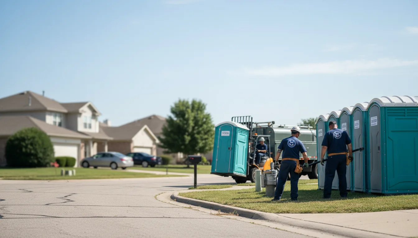 Porta Potty Rental in Oak Creek, WI near me